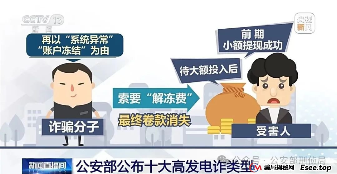 小心被骗子盯上！公安部公布高发电诈类型Top10